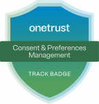onetrust Consent & Preferences Management Track Badge